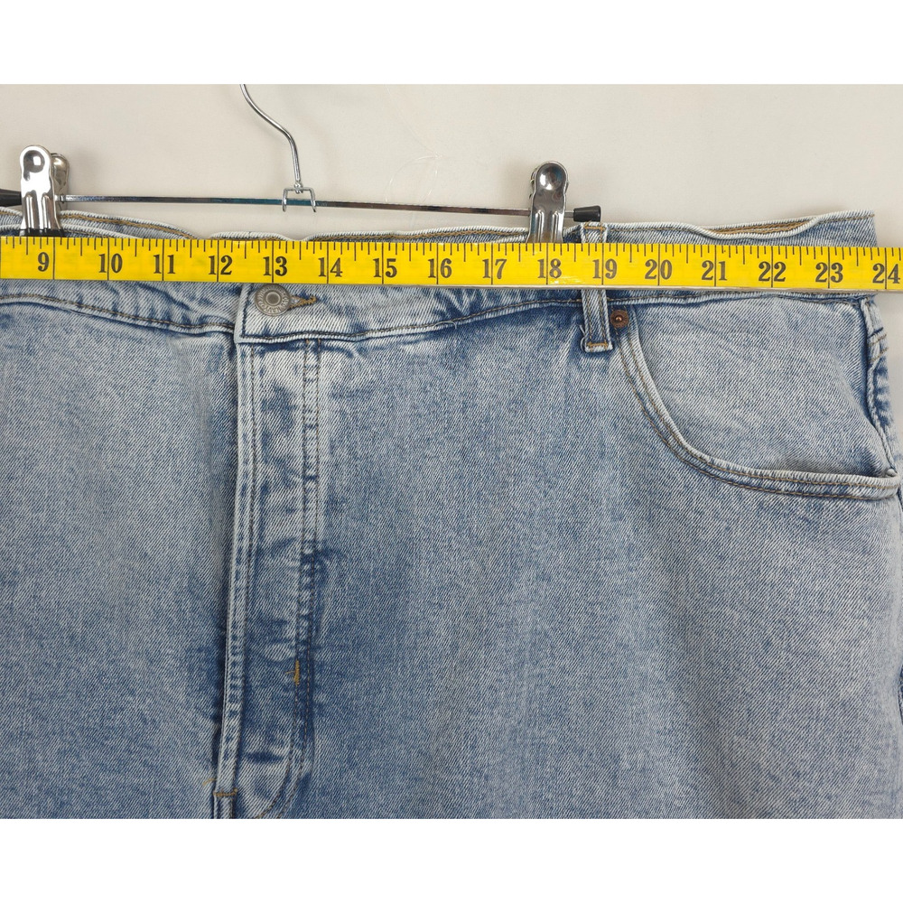 Old Navy Acid Wash Button Fly Jeans Raw Hem Women 29 High Rise Stretch Blue - Picture 7 of 11